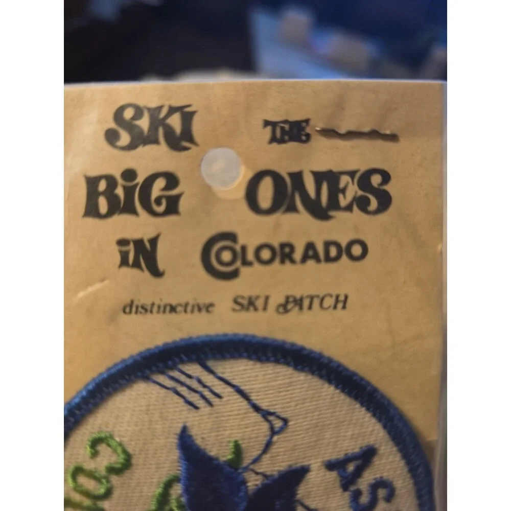 Vintage Aspen Ski Area Skiing Patch | Aspen, Colorado - RARE HTF